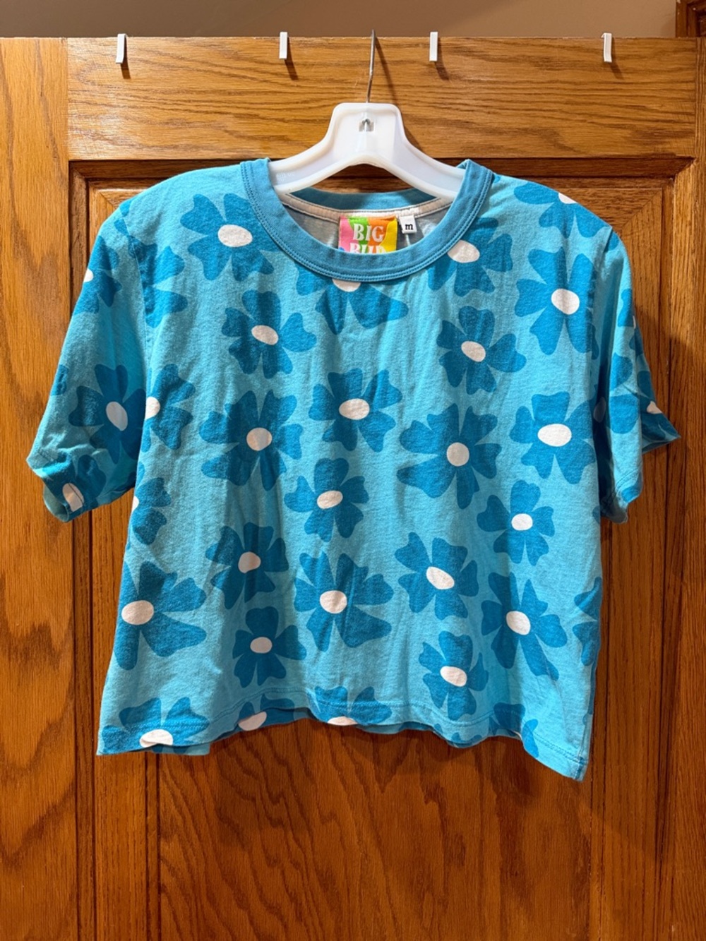 Big Bud Press Daisy Print Cropped Tee